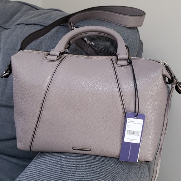 Rebacca Minkoff Isobel Leather crossbody Satchel - Picture 2 of 6